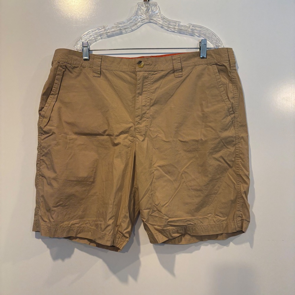 Columbia Men's Khaki Chino Cargo Shorts Size 40W 10L Outdoor Casual‎